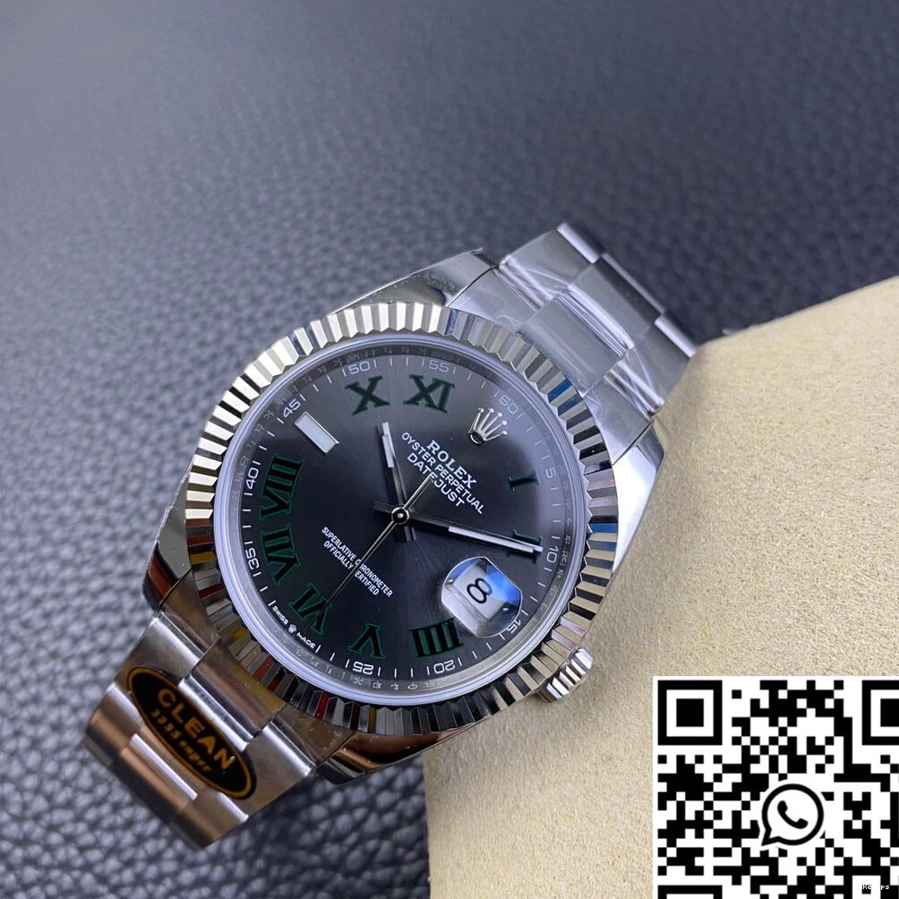 Rolex Dial Grey Clean Factory Datejust M126334-0021 0119